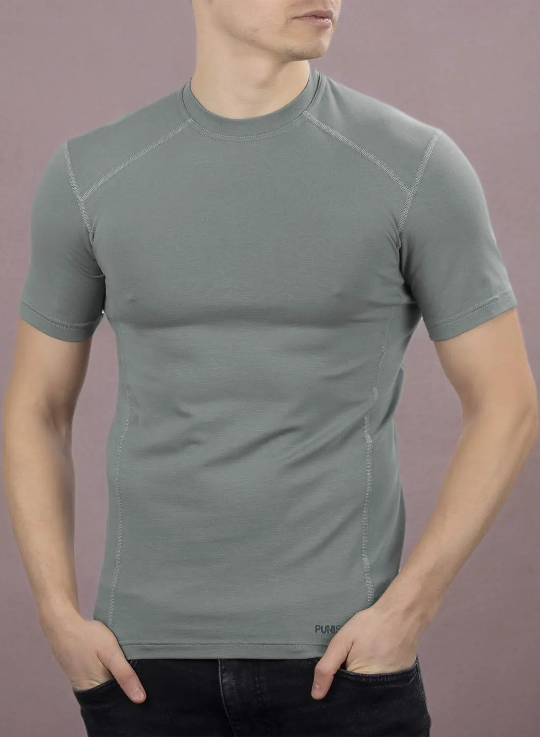 281Z Military Stretch Cotton Underwear T-Shirt - Tactical Hiking Outdoor - Punisher Combat Line