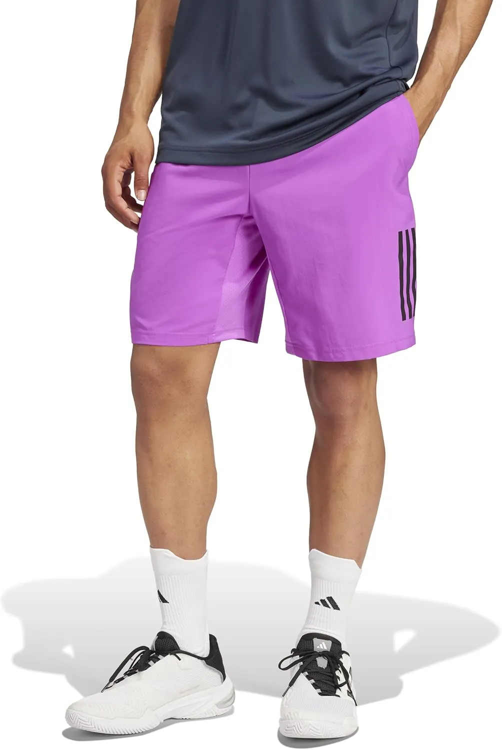 adidas Men's Club 3-Stripes Tennis Shorts