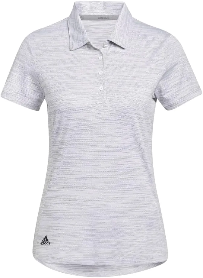 adidas Women's Space Dye Golf Polo Shirt