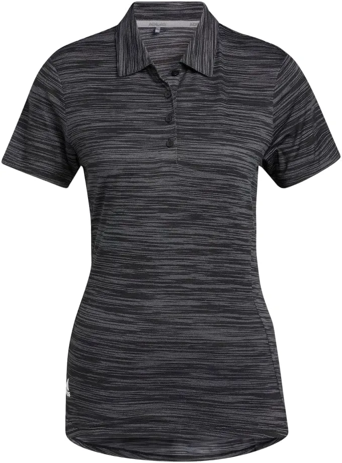 adidas Women's Space Dye Golf Polo Shirt