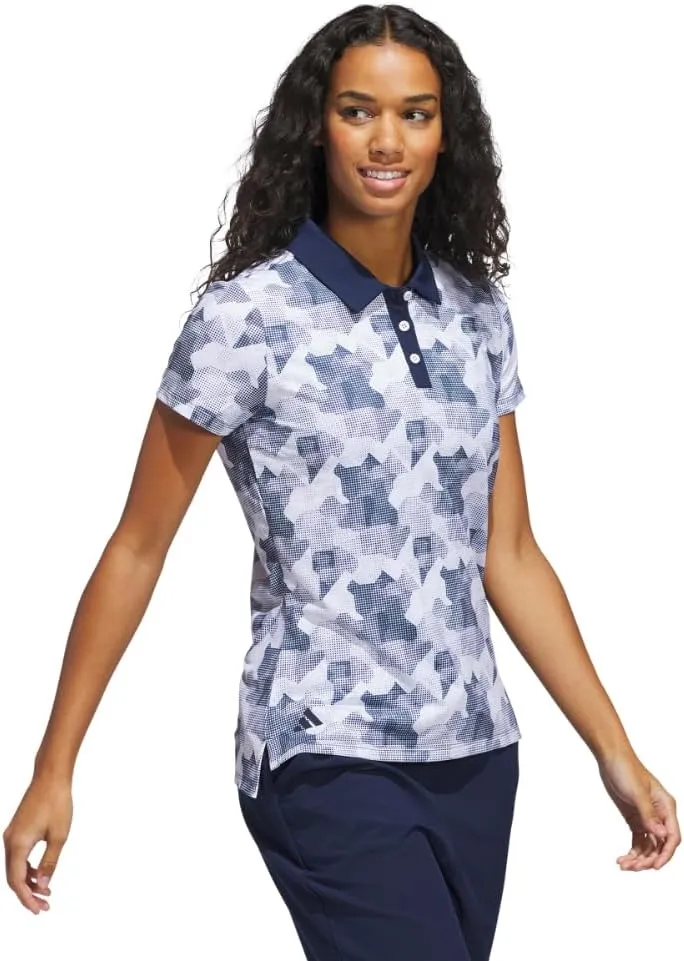 adidas Women's Ultimate365 Printed Polo Shirt