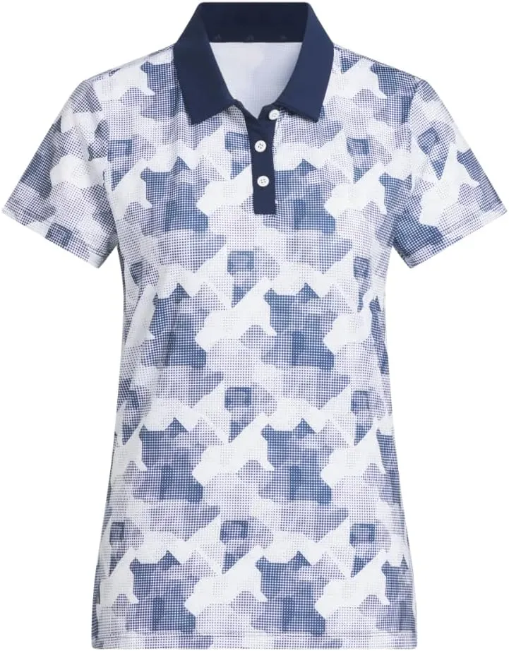 adidas Women's Ultimate365 Printed Polo Shirt