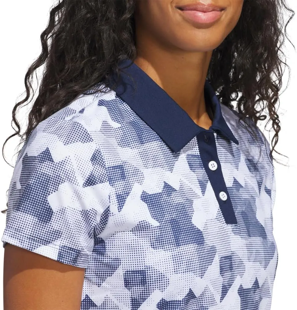 adidas Women's Ultimate365 Printed Polo Shirt