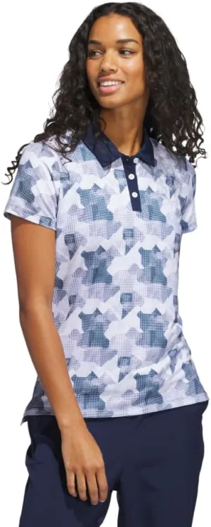 adidas Women's Ultimate365 Printed Polo Shirt