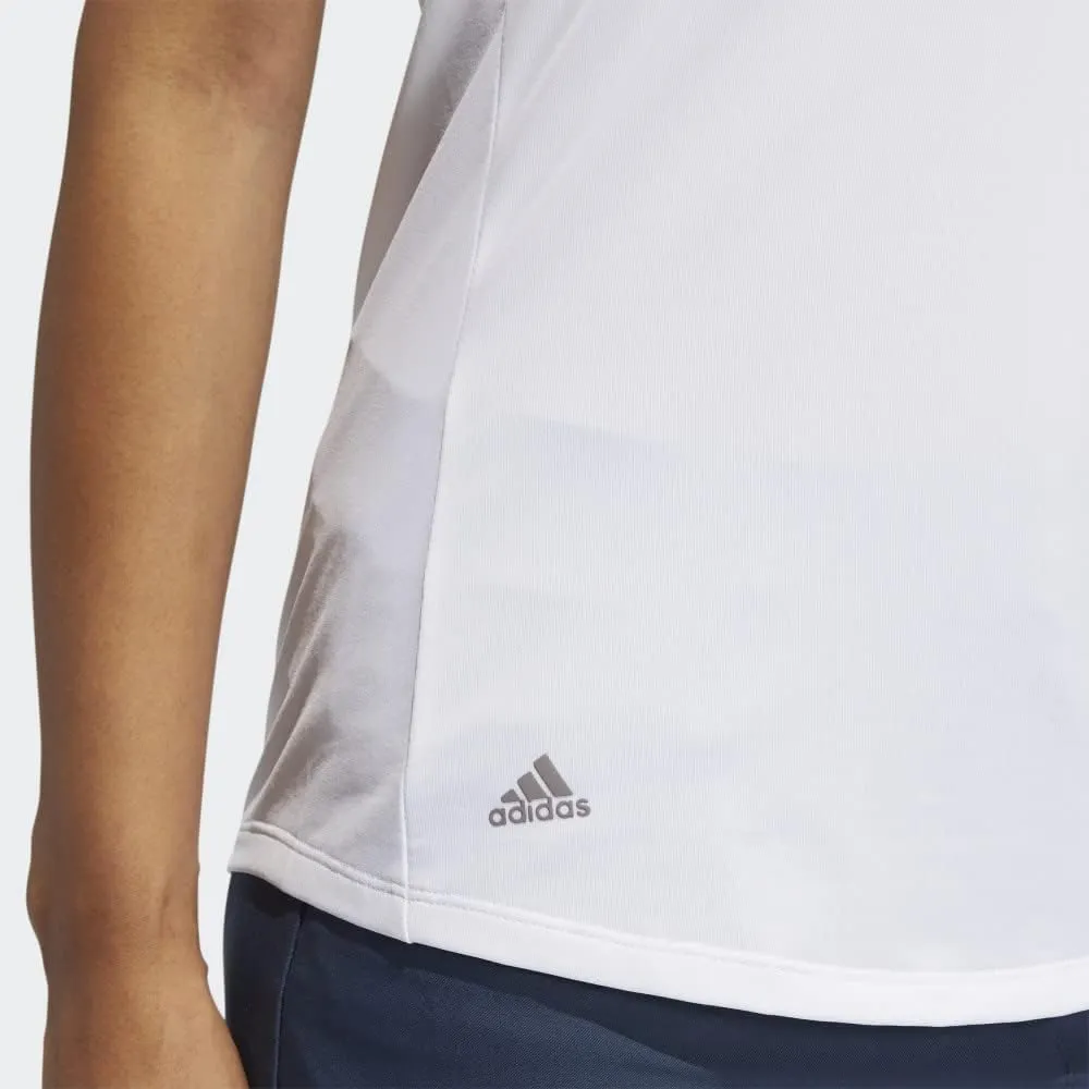 adidas Women's Ultimate365 Solid Sleeveless Golf Polo Shirt