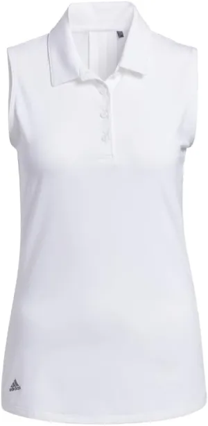adidas Women's Ultimate365 Solid Sleeveless Golf Polo Shirt