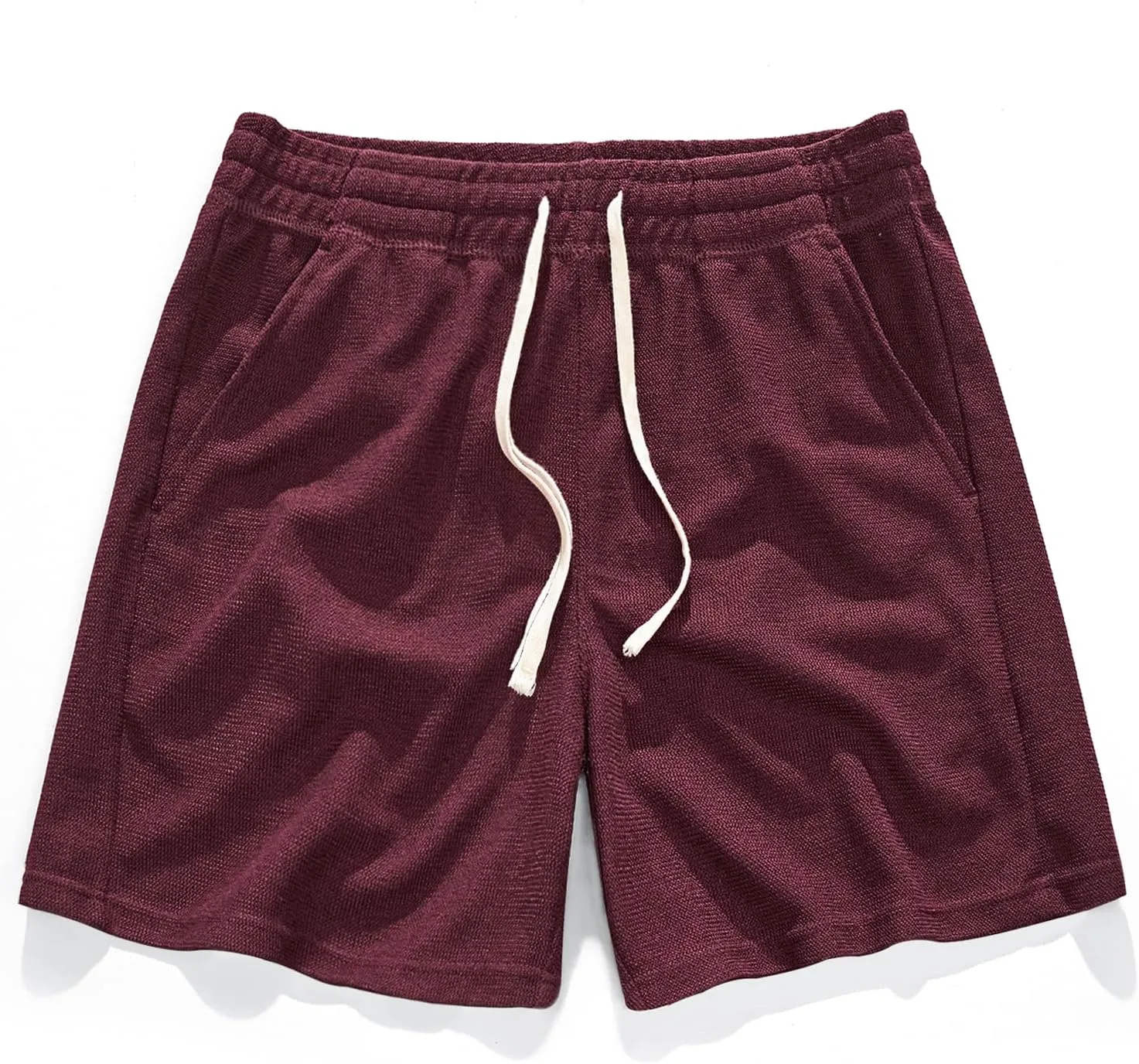 AIMPACT Mens Athletic Sweat Shorts 5.5" Elastic Waist Casual Pajama Short with Pocket Gym Workout Short Shorts for Men