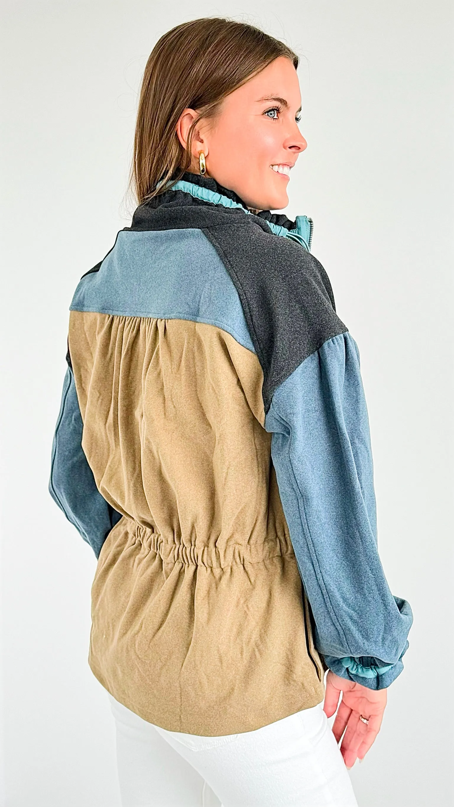 Alpine Adventure Drawstring Jacket