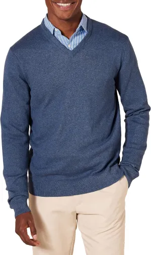 Amazon Essentials Men's V-Neck Sweater (Available in Big & Tall)