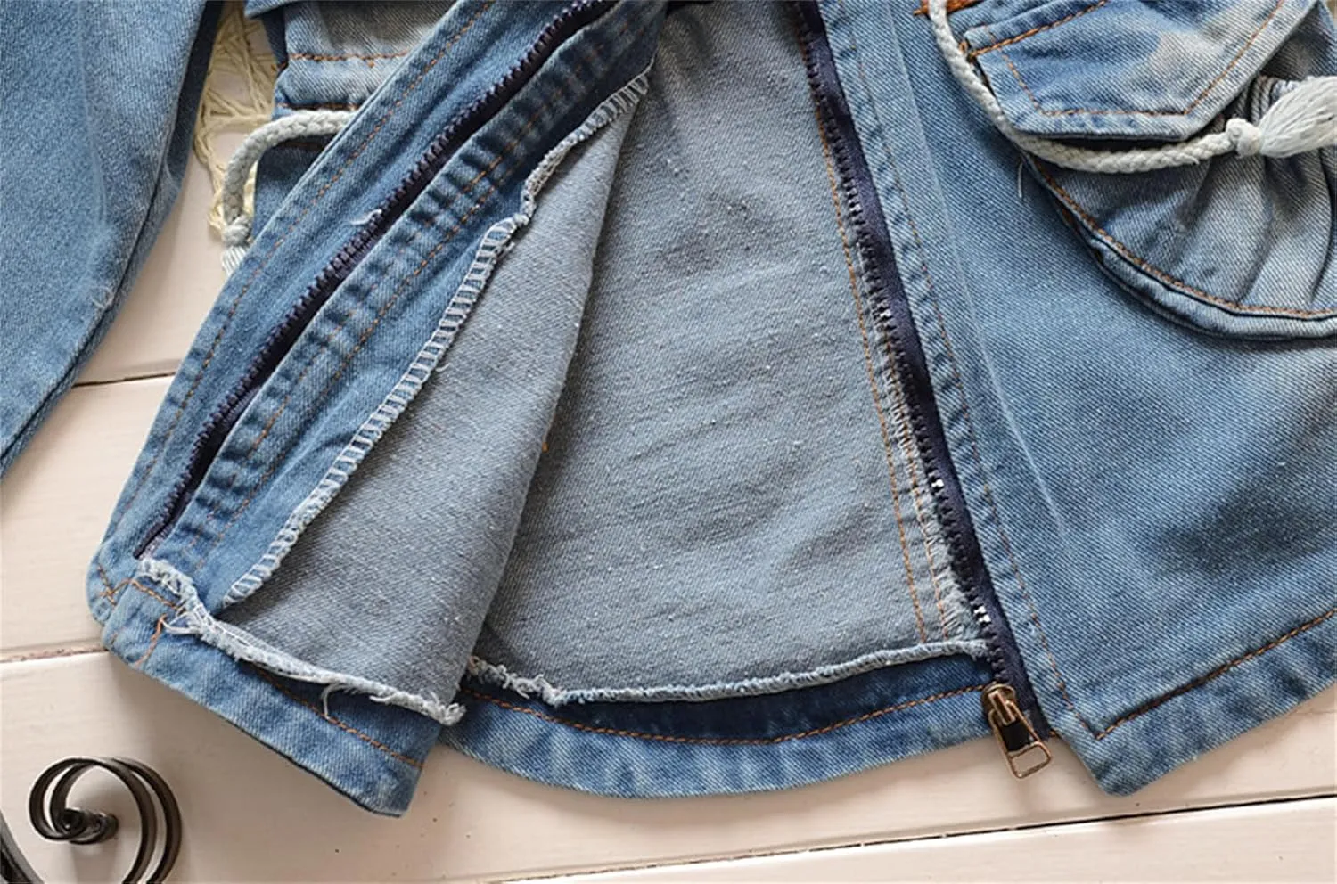 Baby Girls Coat Denim Jackets Clothes Casco Infants Outerwear Girl Hoody Cardigan Trench Coat