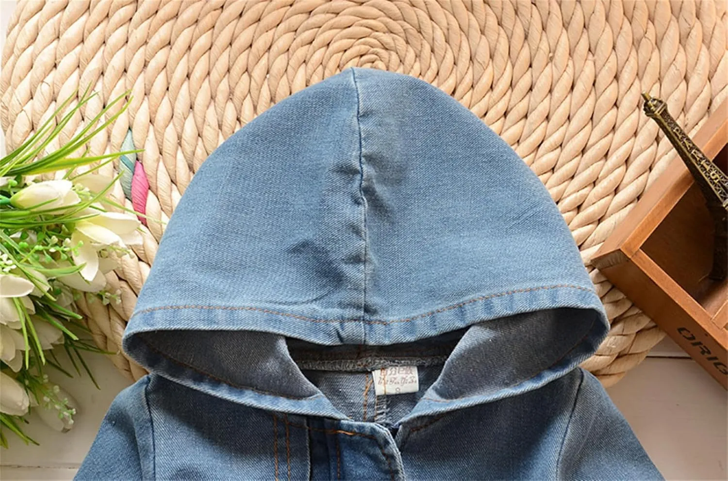 Baby Girls Coat Denim Jackets Clothes Casco Infants Outerwear Girl Hoody Cardigan Trench Coat
