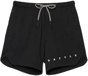 Battle Sports Fly 2.0 Kids Athletic Shorts - Lightweight 6 Inseam Sweat Wicking Drawstring Shorts with Built-in Cell Pocket
