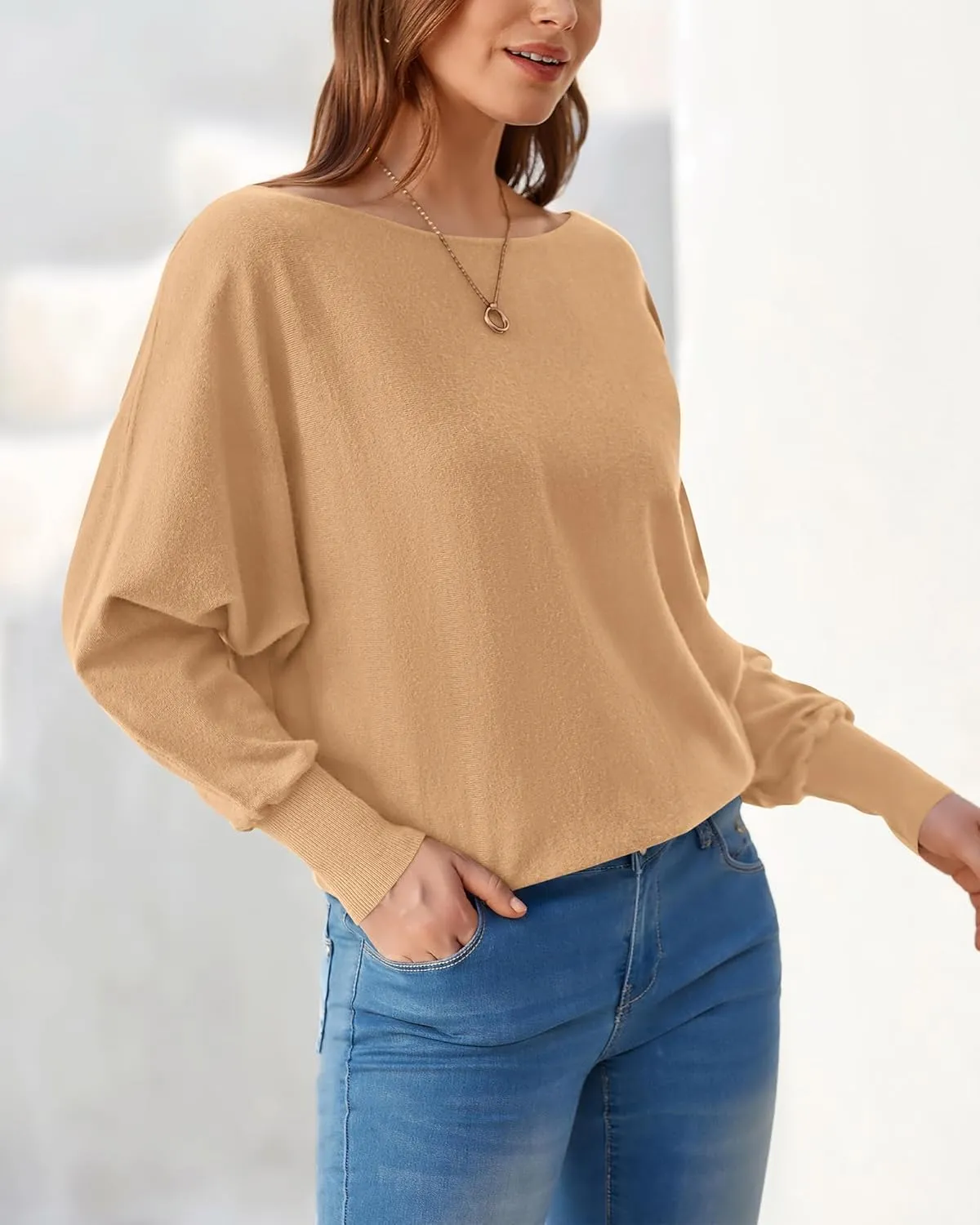 BTFBM Womens Trendy Off Shoulder Sweater 2025 Fall Long Sleeve Casual Loose Tunics Asymmetrical Pullover Going Out Tops