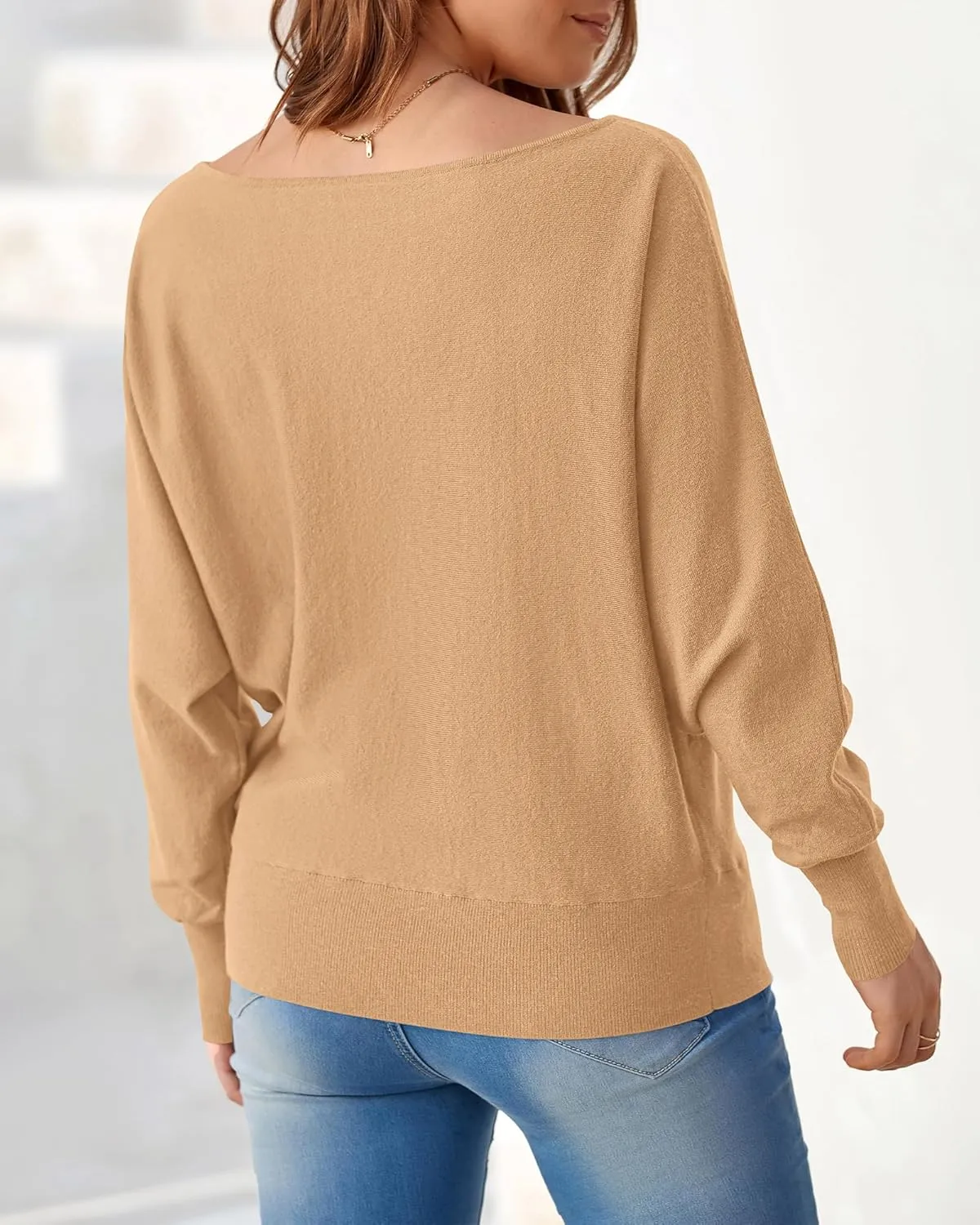 BTFBM Womens Trendy Off Shoulder Sweater 2025 Fall Long Sleeve Casual Loose Tunics Asymmetrical Pullover Going Out Tops