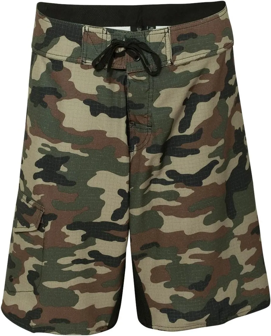 Burnside B9371 - Camo-Diamond Dobby Board Shorts