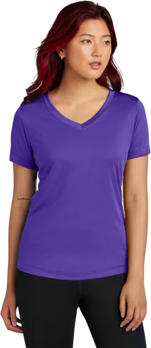 Clothe Co. Workout Tops for Women, Workout Shirt Women, V-Neck Gym Tops for Women (Available in Plus Sizes)