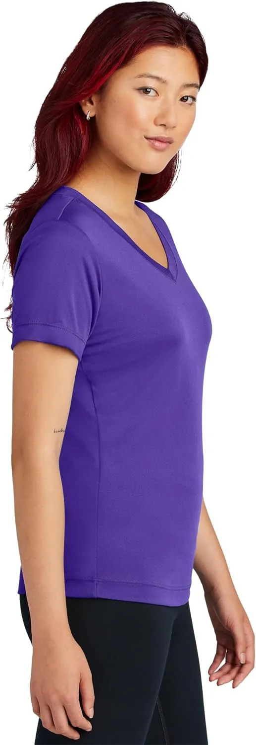 Clothe Co. Workout Tops for Women, Workout Shirt Women, V-Neck Gym Tops for Women (Available in Plus Sizes)