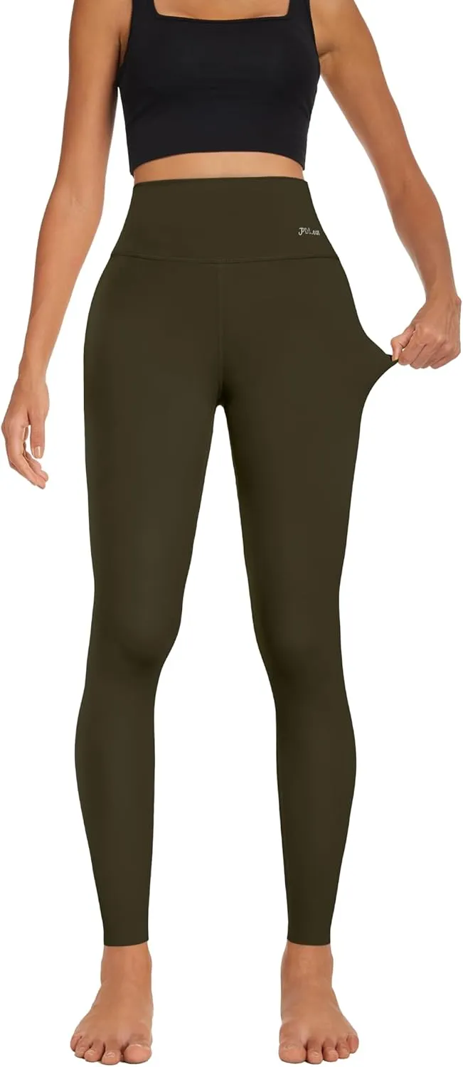 Control Tummy Leggings for Women,High Waisted Butt Lifting Pants Buttery Soft Compression Yoga Pro Pants.