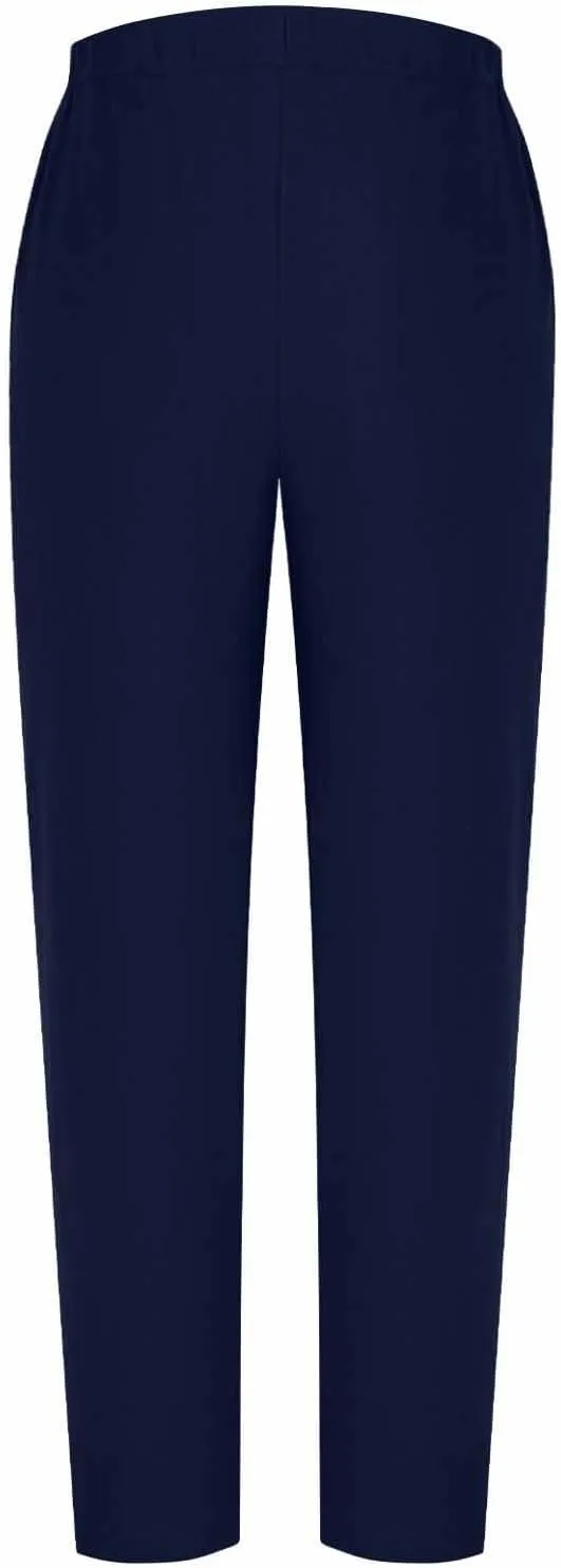 Cotton Linen Pants for Women Wide Straight Leg Side Button Pant Teen Girls 2025 Baggy Elastic Waist Comfy Crop Trouser