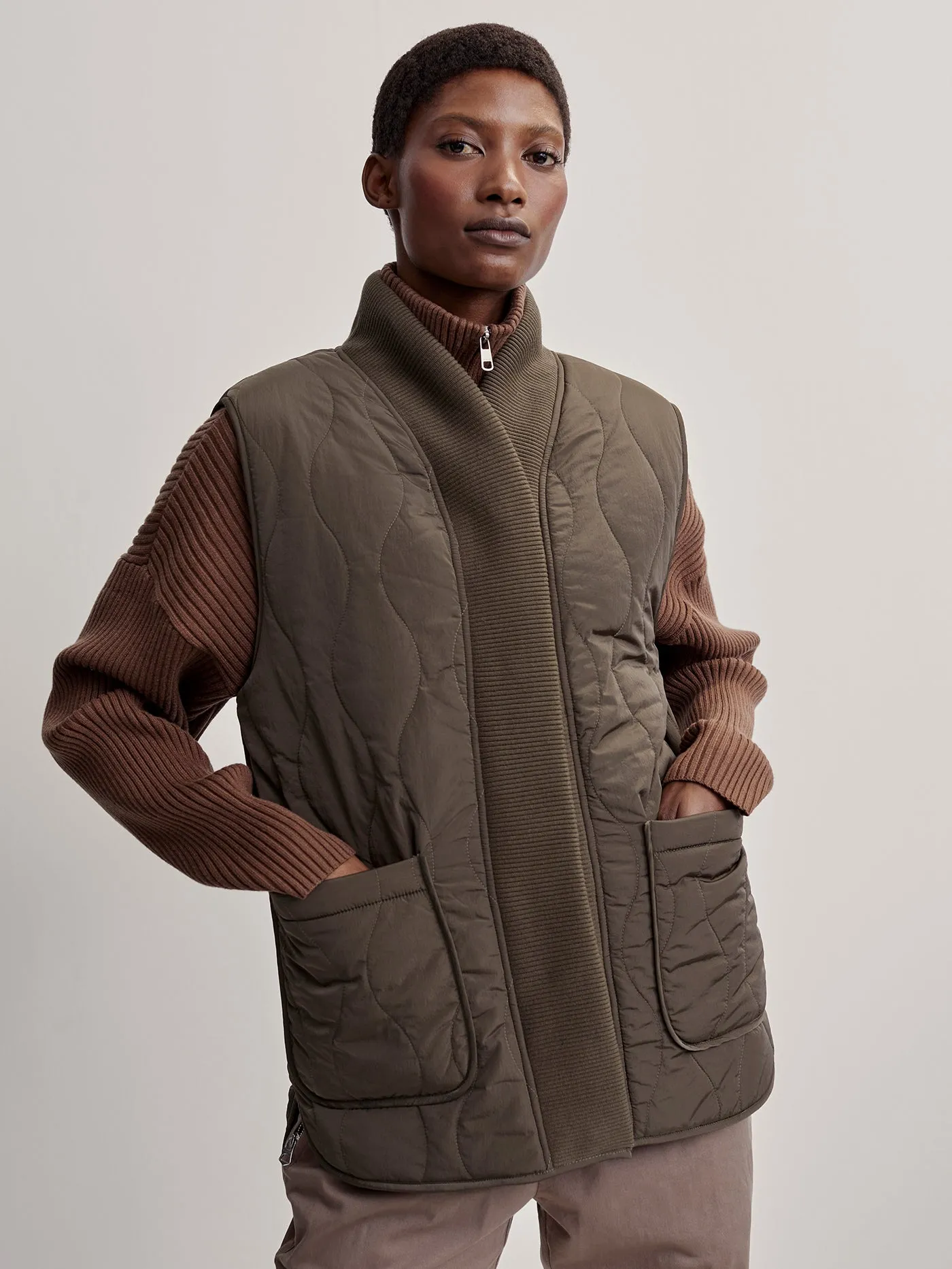 Covey Reversible Quilt Gilet