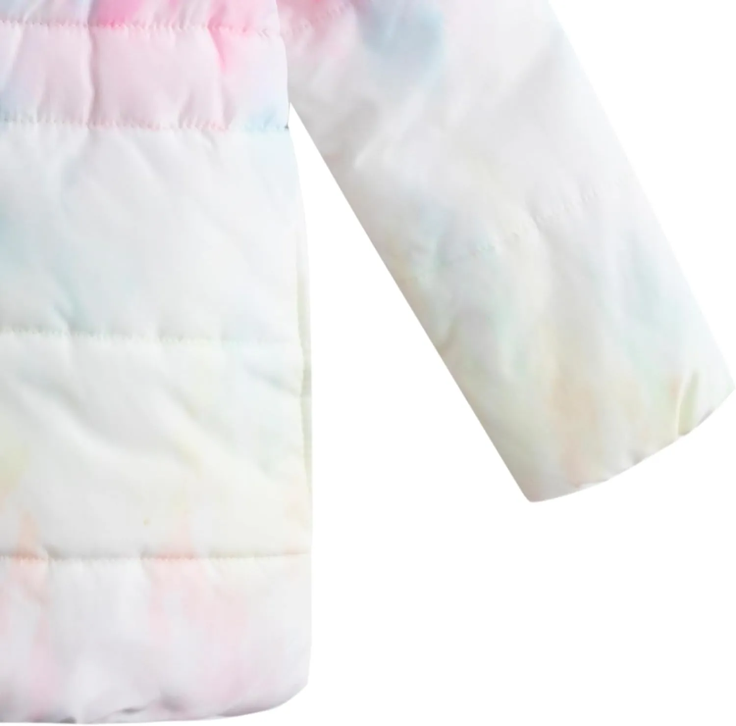 Disney Minnie Mouse Girls Puffer Jacket with Ears and Bow for Toddlers, Little Kids, and Big Kids