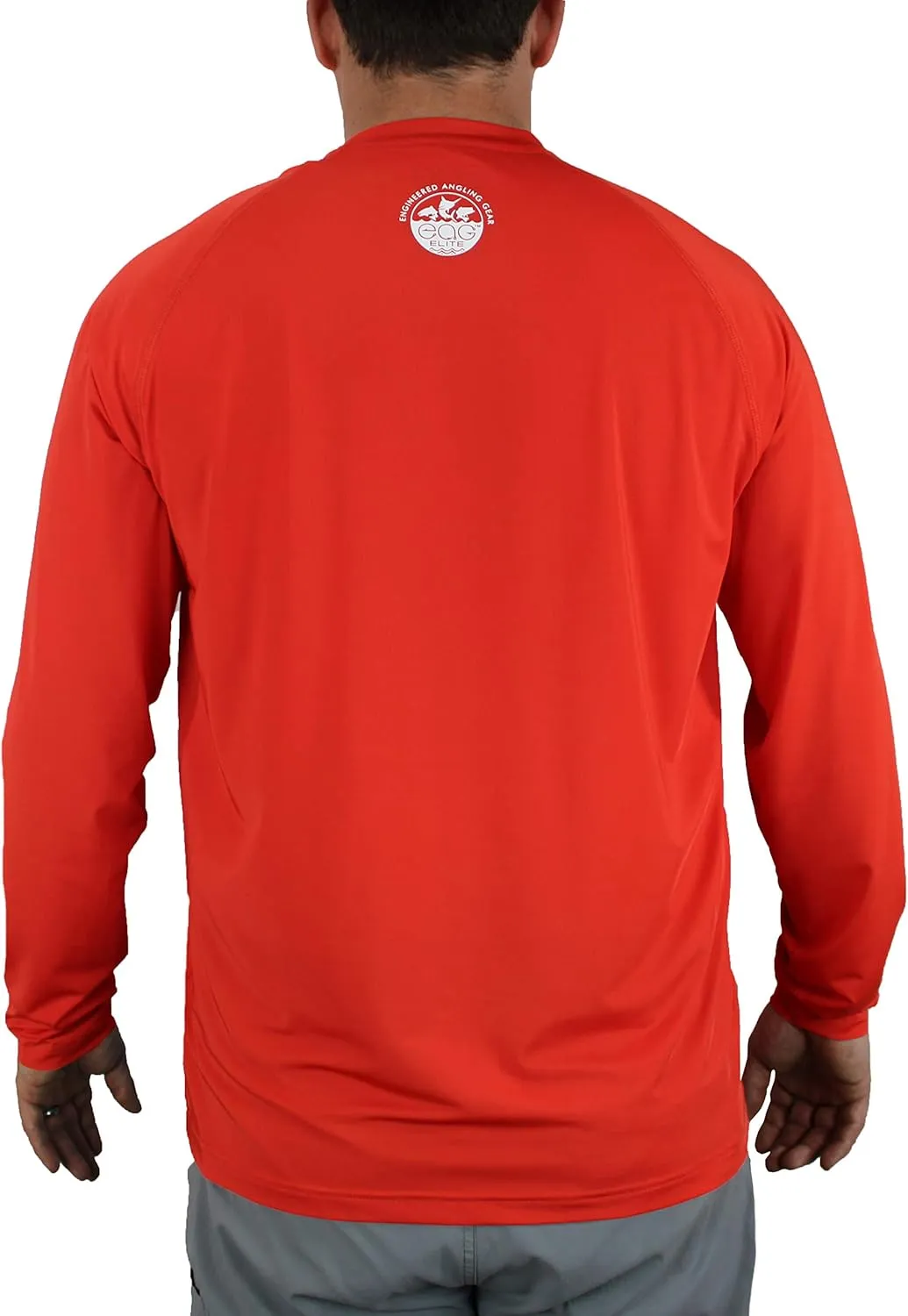EAG Elite Mossy Oak Long Sleeve Solid Performance Fishing Shirt