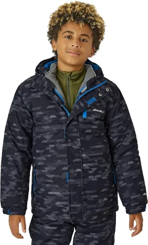 Eddie Bauer Kids' Ski Jacket - Waterproof 3 in 1 Insulated Coat with Removable Shell Jacket for Boys and Girls (3-16)