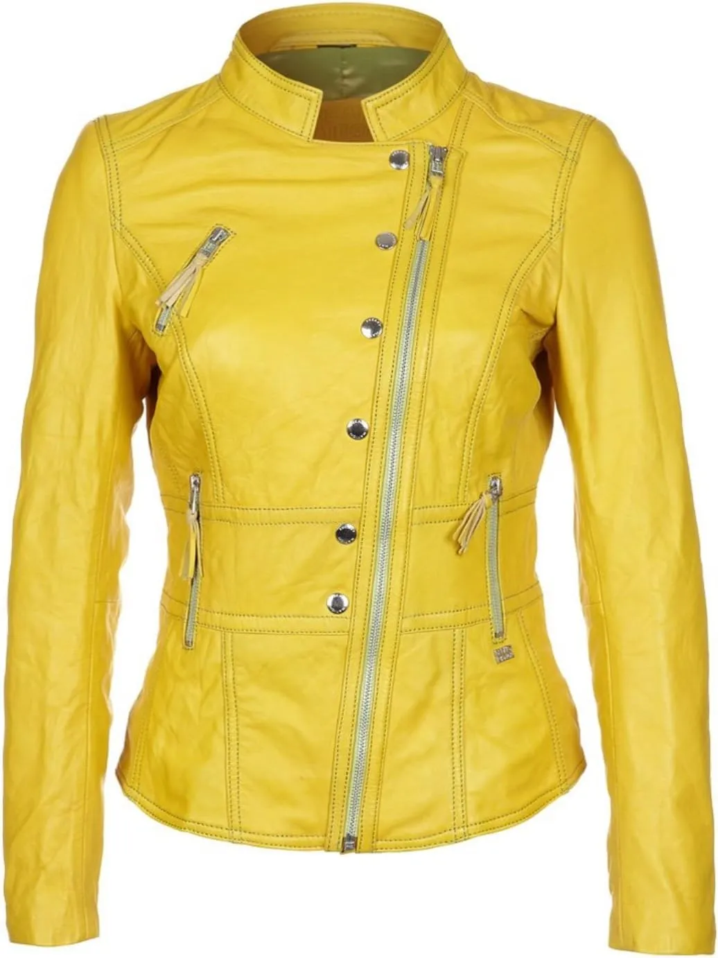 EXCENT OUTERWEAR Womens leather jackets Motorcycle Bomber Biker Real leather jacket women