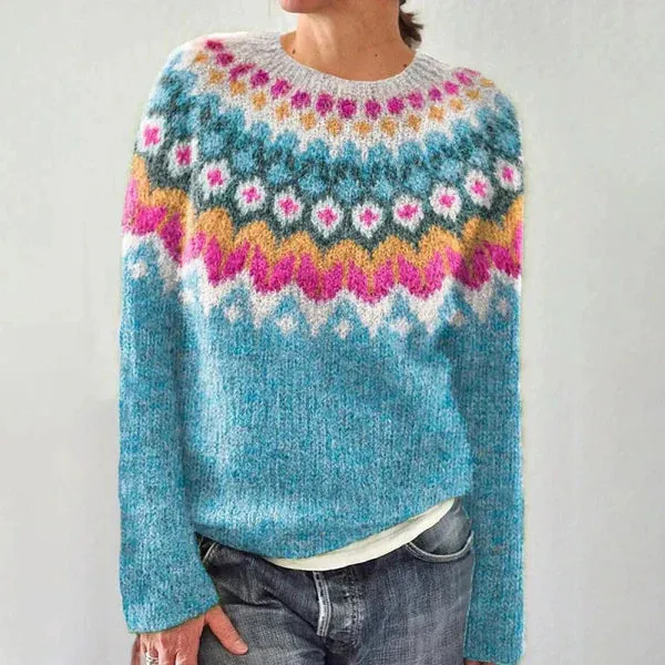 FAYE - Vibrant Icelandic Sweater
