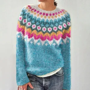 FAYE - Vibrant Icelandic Sweater