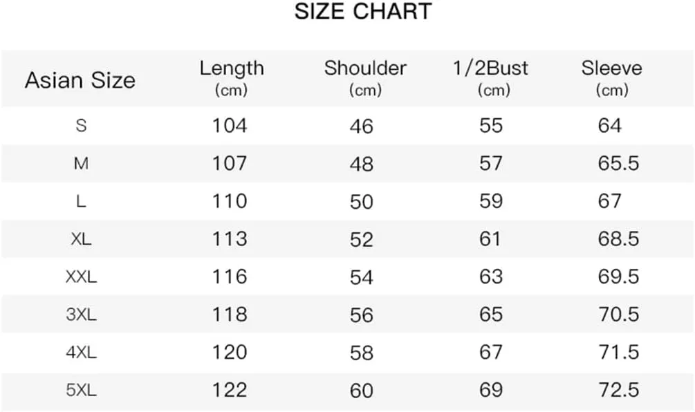 Fjnbbiot Men Winter Jacket Long Solid Sports Training Coat Warm Cotton Padded Winter Coat