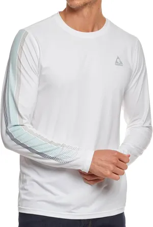 Gerry Mens Sun Shirt Protection Tee UPF 40  - Quick-Dry, Anti-Pill Rash Guard for Men - Soft Stretch Solar Jersey Swim Shirt