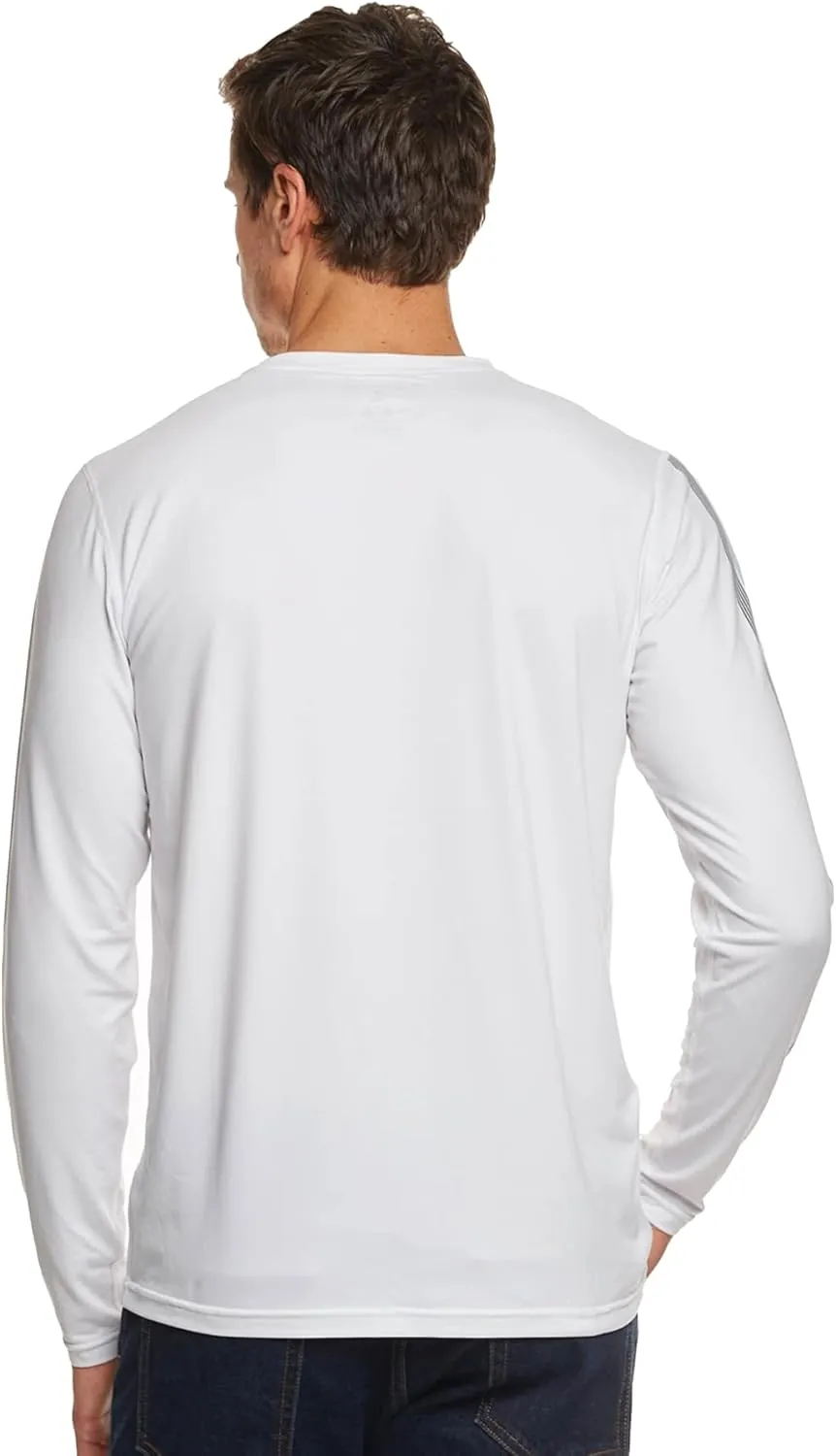 Gerry Mens Sun Shirt Protection Tee UPF 40  - Quick-Dry, Anti-Pill Rash Guard for Men - Soft Stretch Solar Jersey Swim Shirt