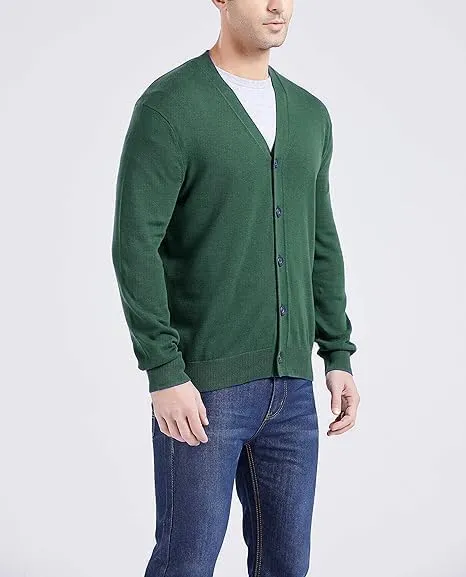 Gilboa Men's 100% Cotton Cardigan Sweater