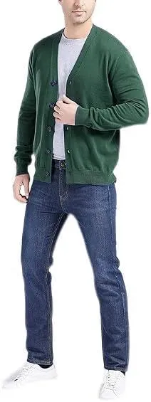 Gilboa Men's 100% Cotton Cardigan Sweater