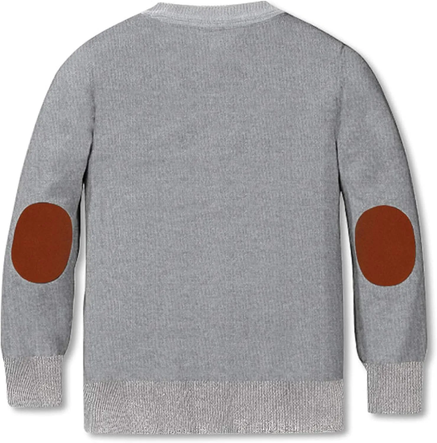 Gioberti Boy's 100% Cotton Light Weight Knitted V-Neck, Long Sleeve Cardigan Sweater