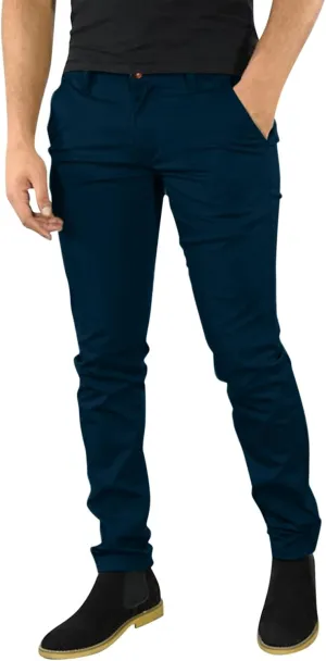 GOKKILRW Mens Fashion Slim Fit Dress Pants Casual Business Office Work Suit Pants Comfort Flat Front Stretch Chino Golf Pants