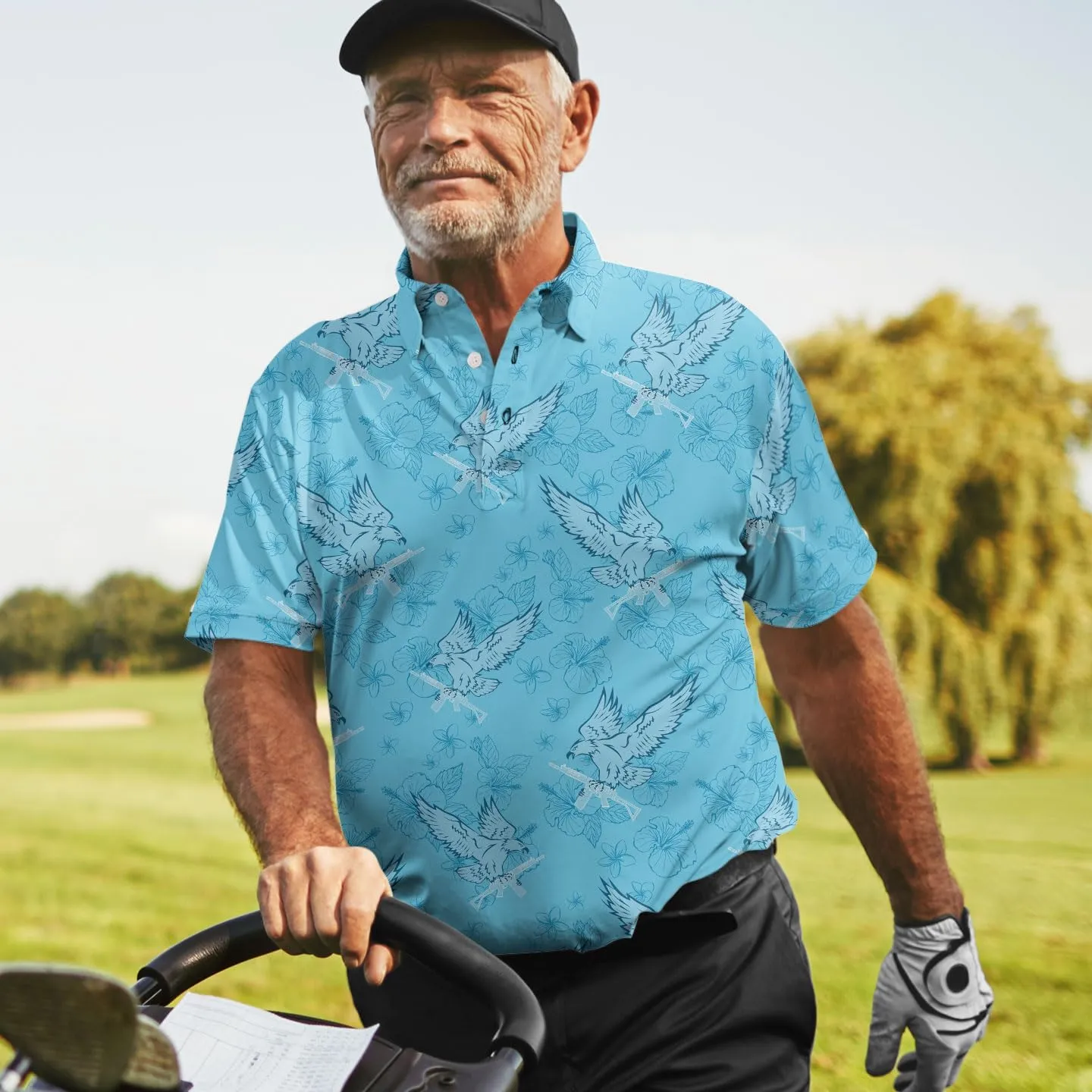 Golf Polo Shirts for Men Unisex Mens Polo Shirts Short Sleeve Mens Shirts Golf Shirts for Men