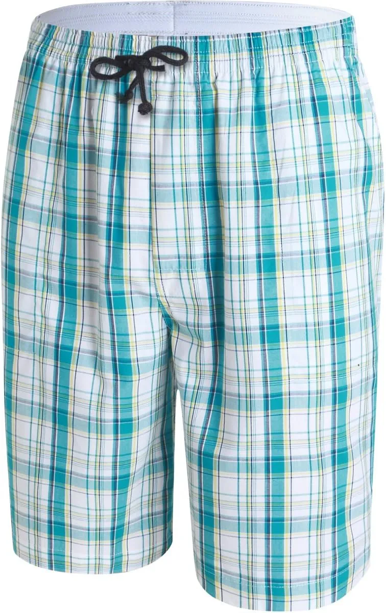 JINSHI Men's Sleep Shorts Lounge Sleepwear 3PACK