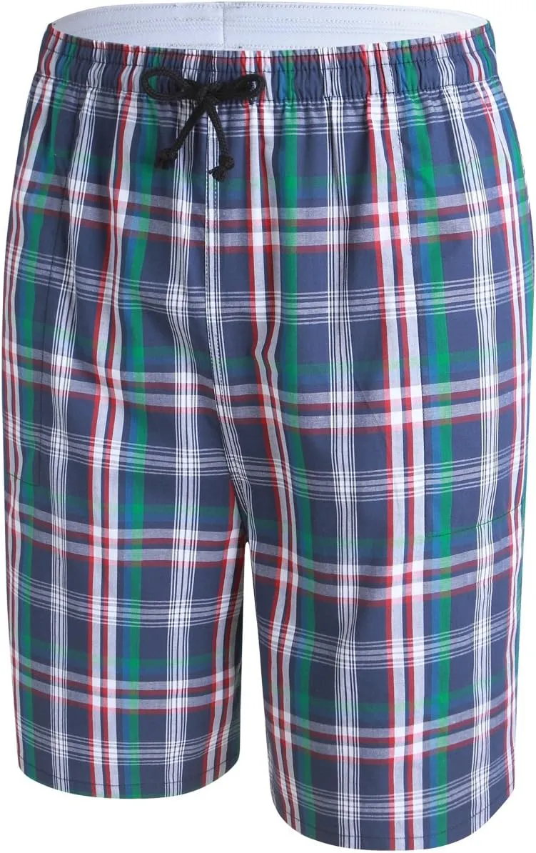 JINSHI Men's Sleep Shorts Lounge Sleepwear 3PACK