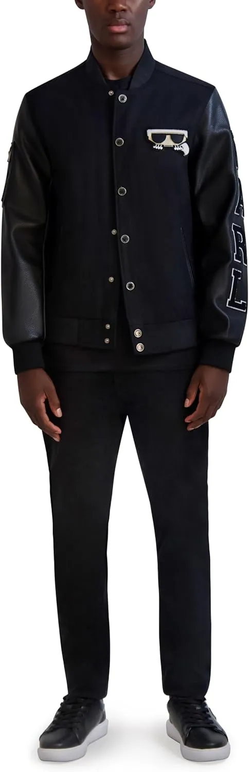 Karl Lagerfeld Paris Men's Casual Aviator Jacket