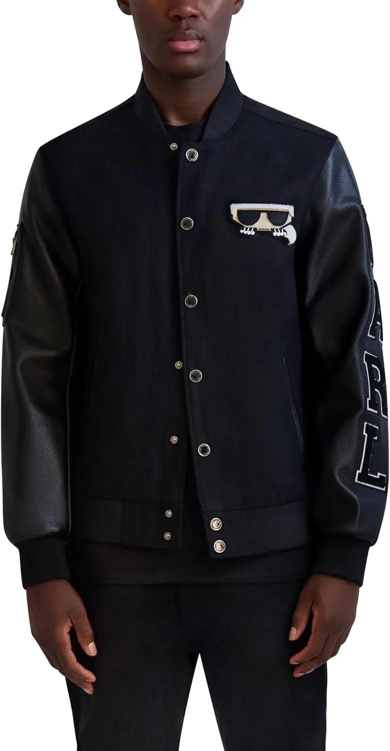 Karl Lagerfeld Paris Men's Casual Aviator Jacket