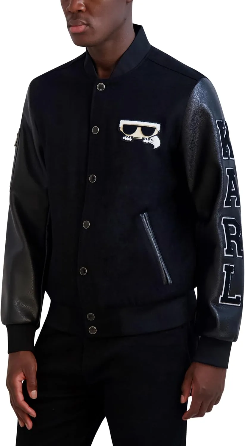 Karl Lagerfeld Paris Men's Casual Aviator Jacket