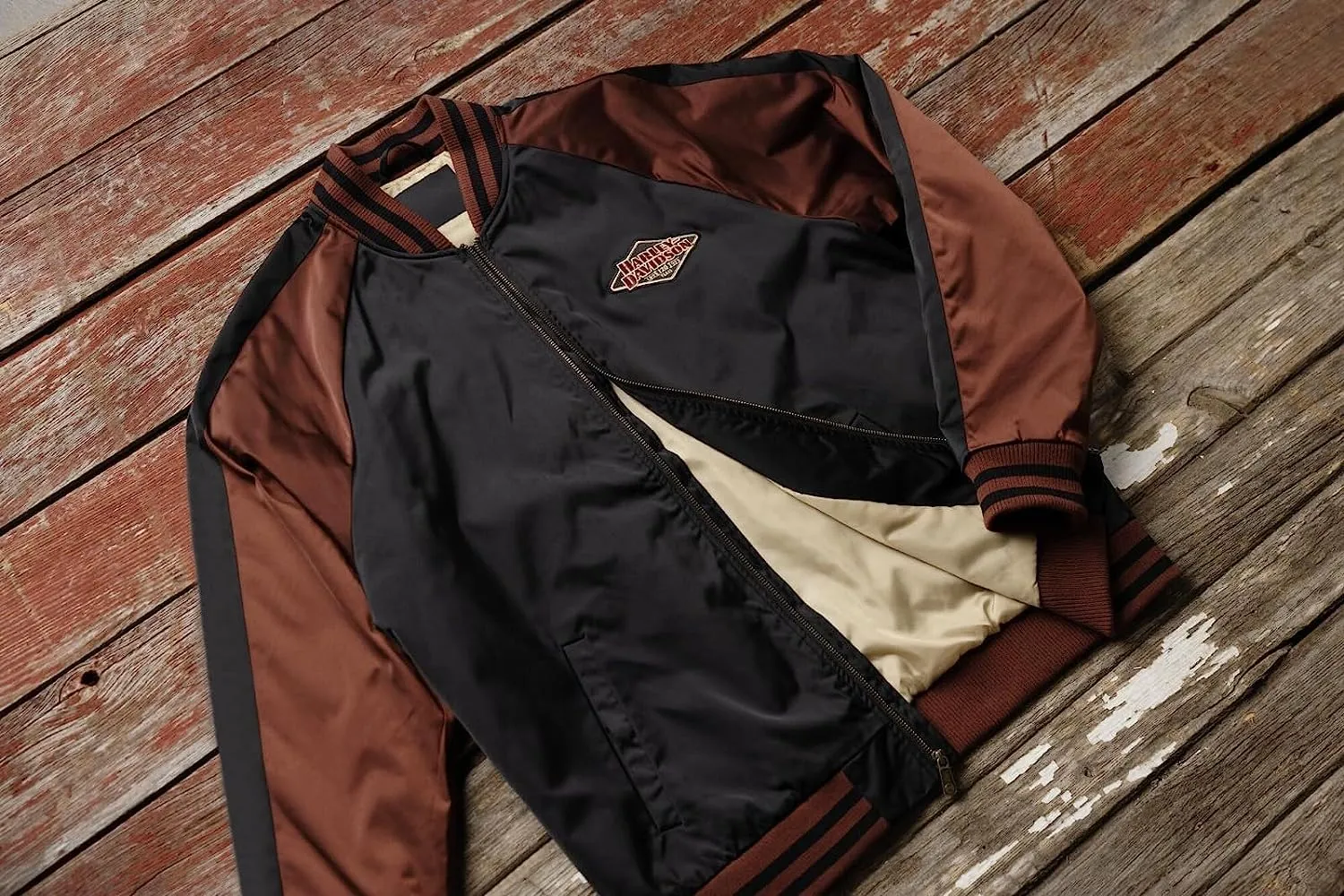 Leather Shark Mens H-D 12 Anniversary Souvenir Varsity Jacket |polyester lightweight letterman jacket for Men.