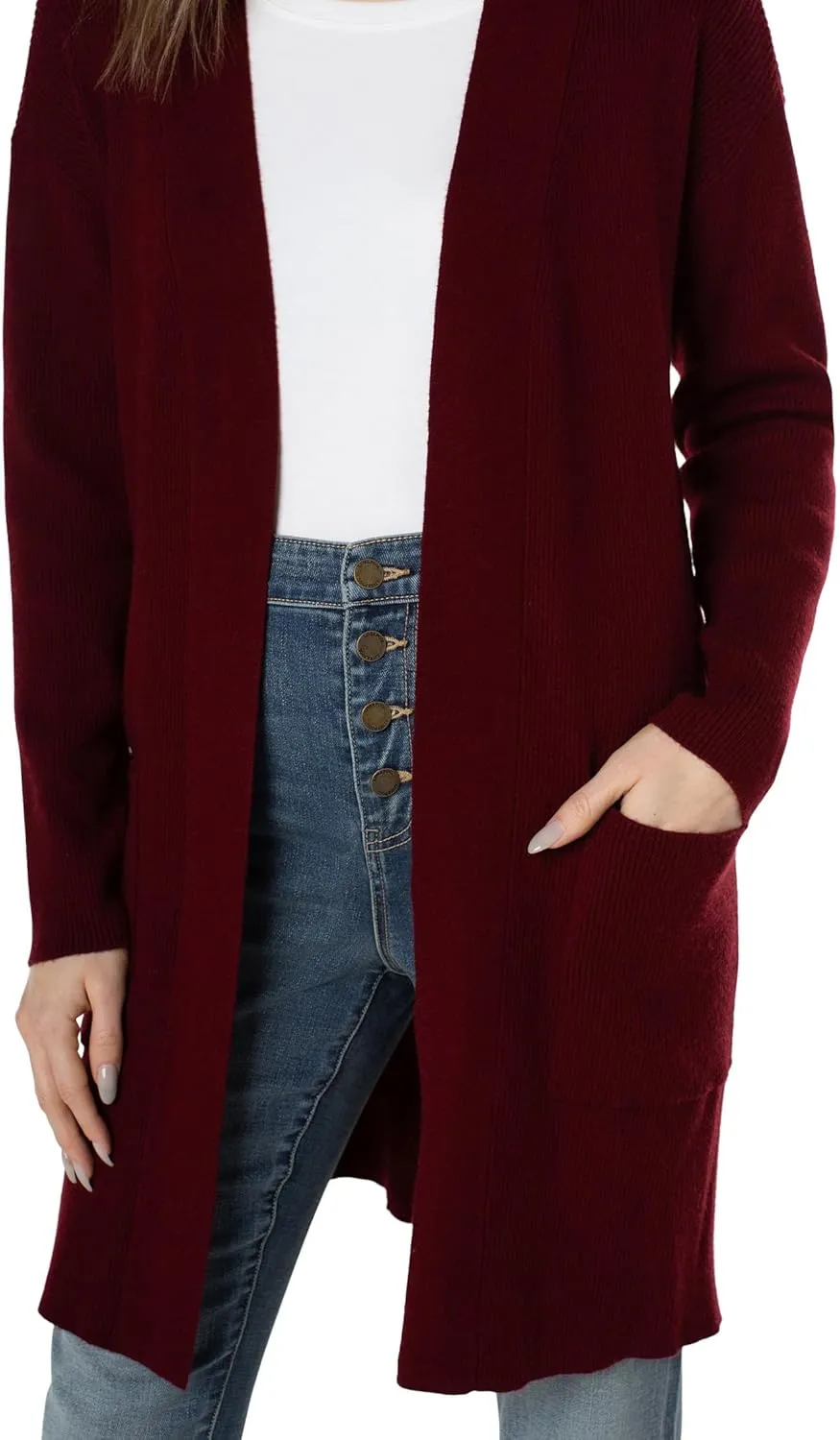 Liverpool Open Front Cardigan Sweater