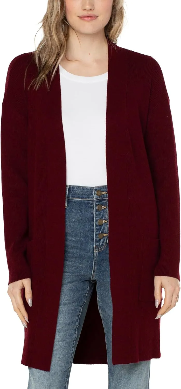 Liverpool Open Front Cardigan Sweater