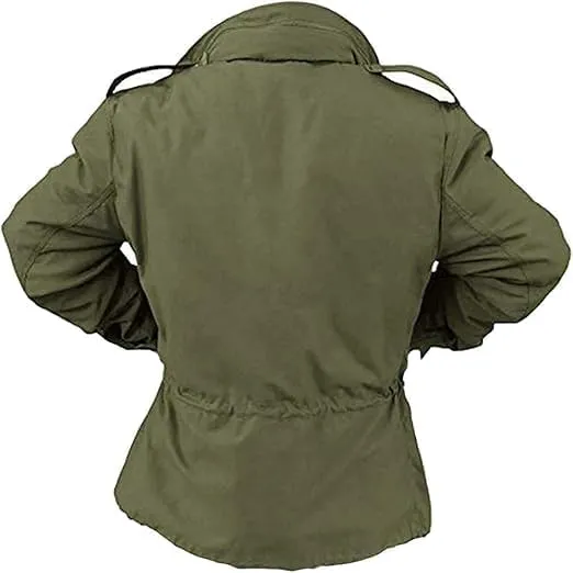 M65 Field Jacket | Vintage M-65 Field Jacket | Olive Green Cargo Pocket US Army Field Jacket