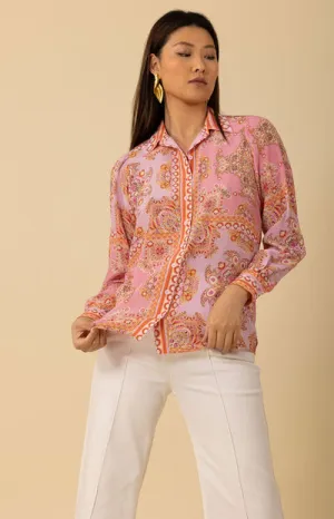 Madilynn 100% Silk Blouse