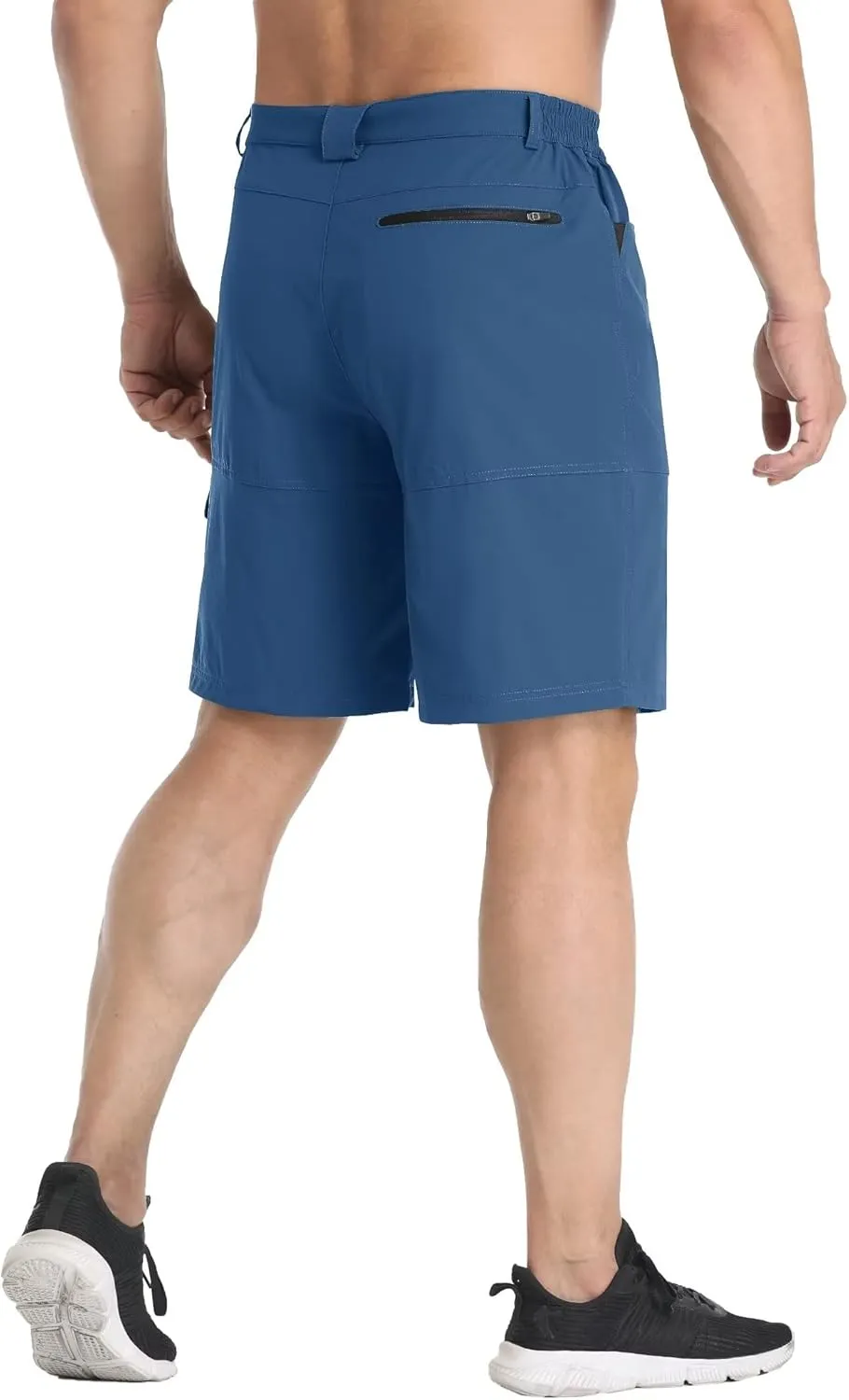 MAGCOMSEN Men's Hiking Cargo Shorts 9" Quick Dry Lightweight Summer Casual Shorts for Men Work Golf Outdoor 5 Pockets
