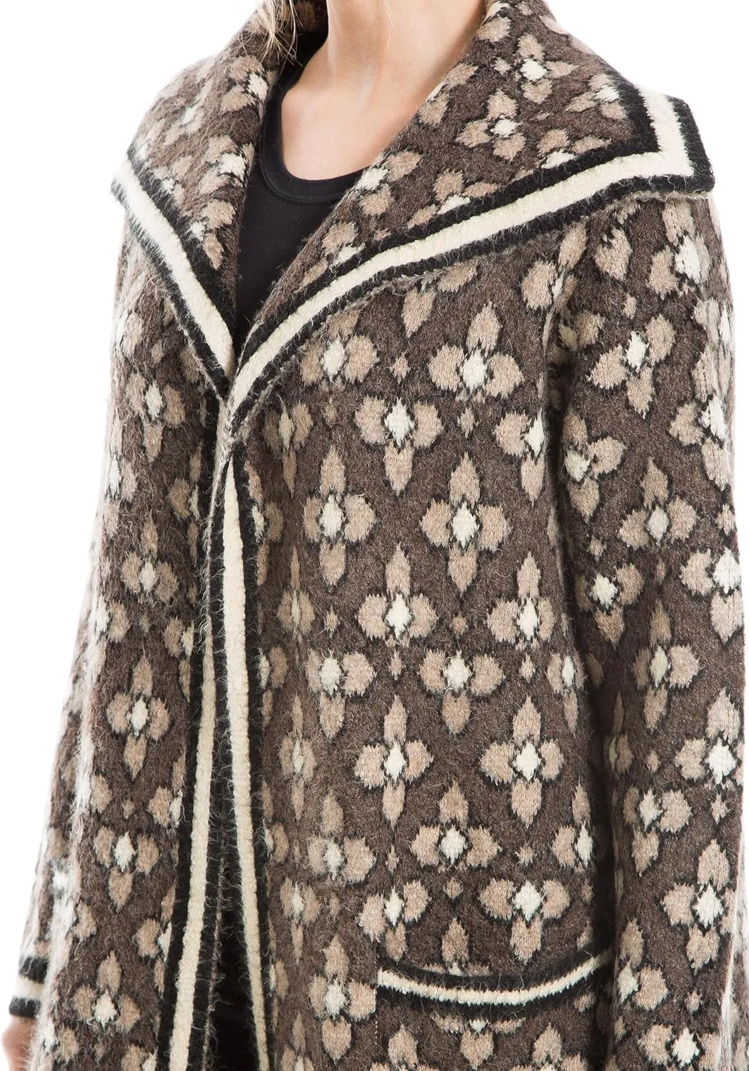 Max Studio Women's Long Sweater Coat